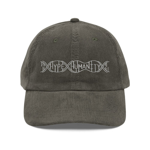 Hype Humanity Embroidered Corduroy Cap